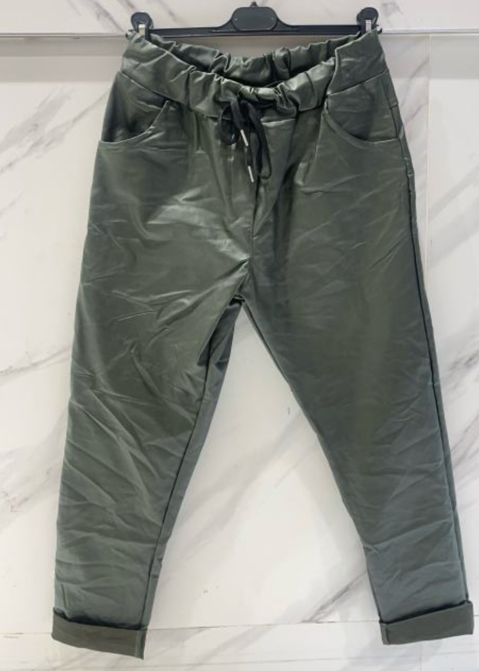 Leather jogger +2 colors