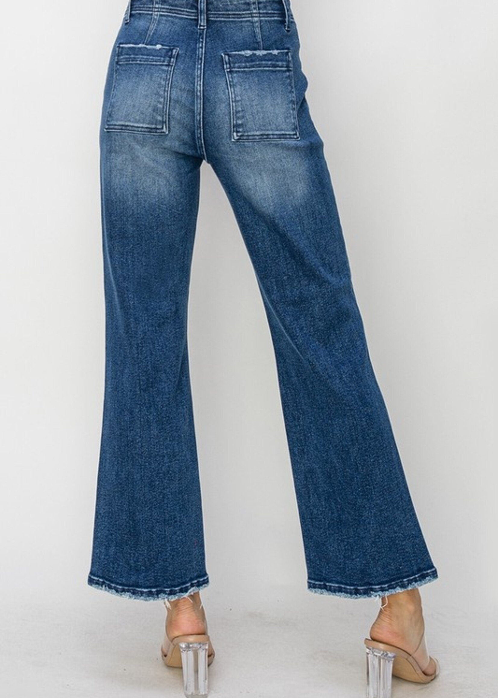 Patch pocket jean