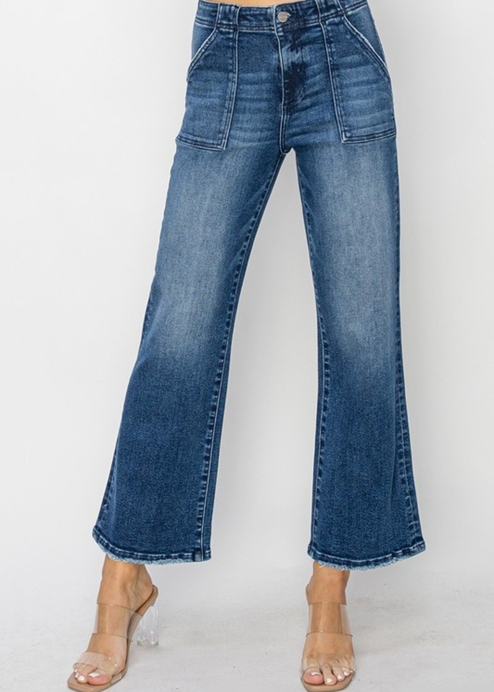 Patch pocket jean