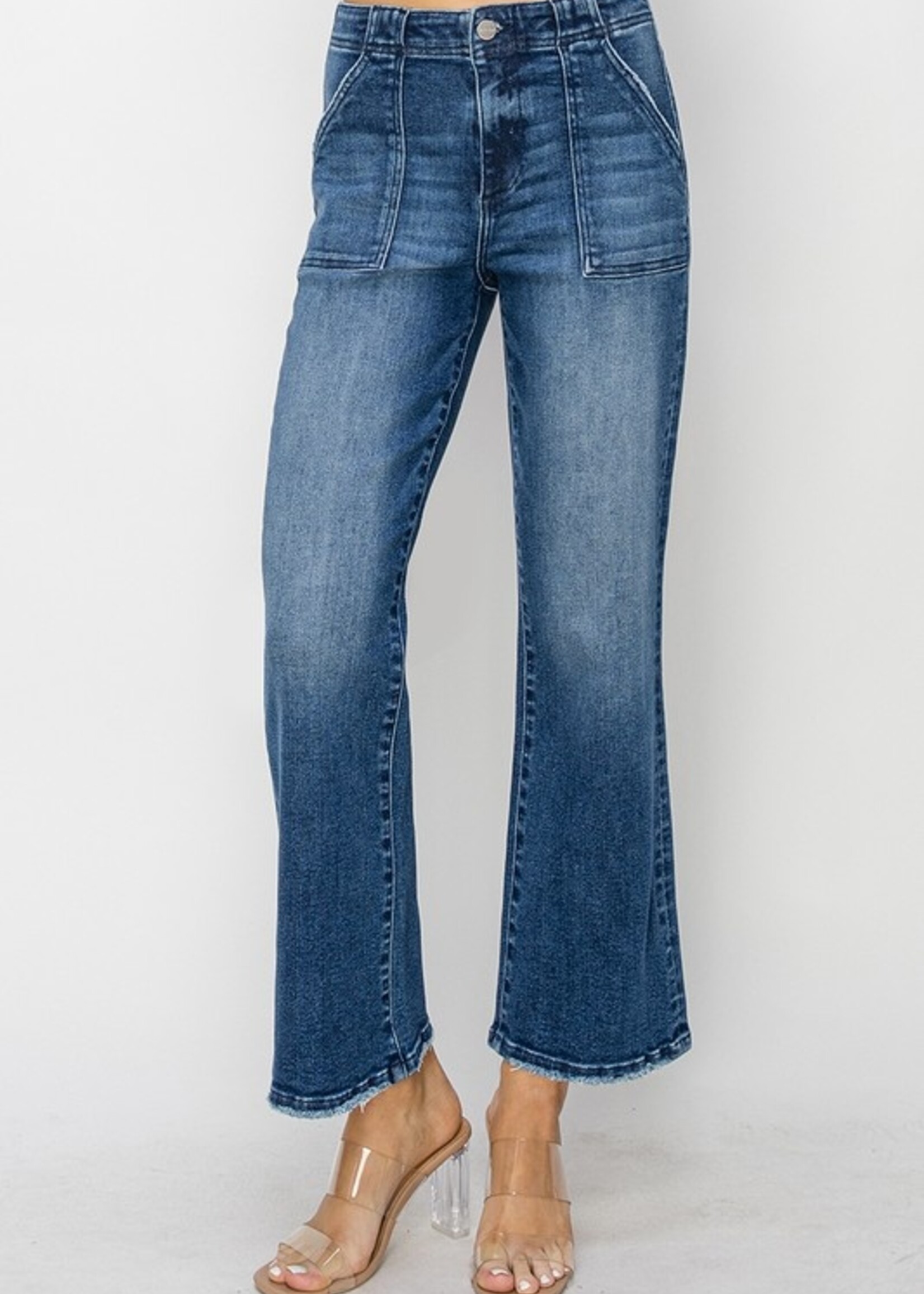 Patch pocket jean