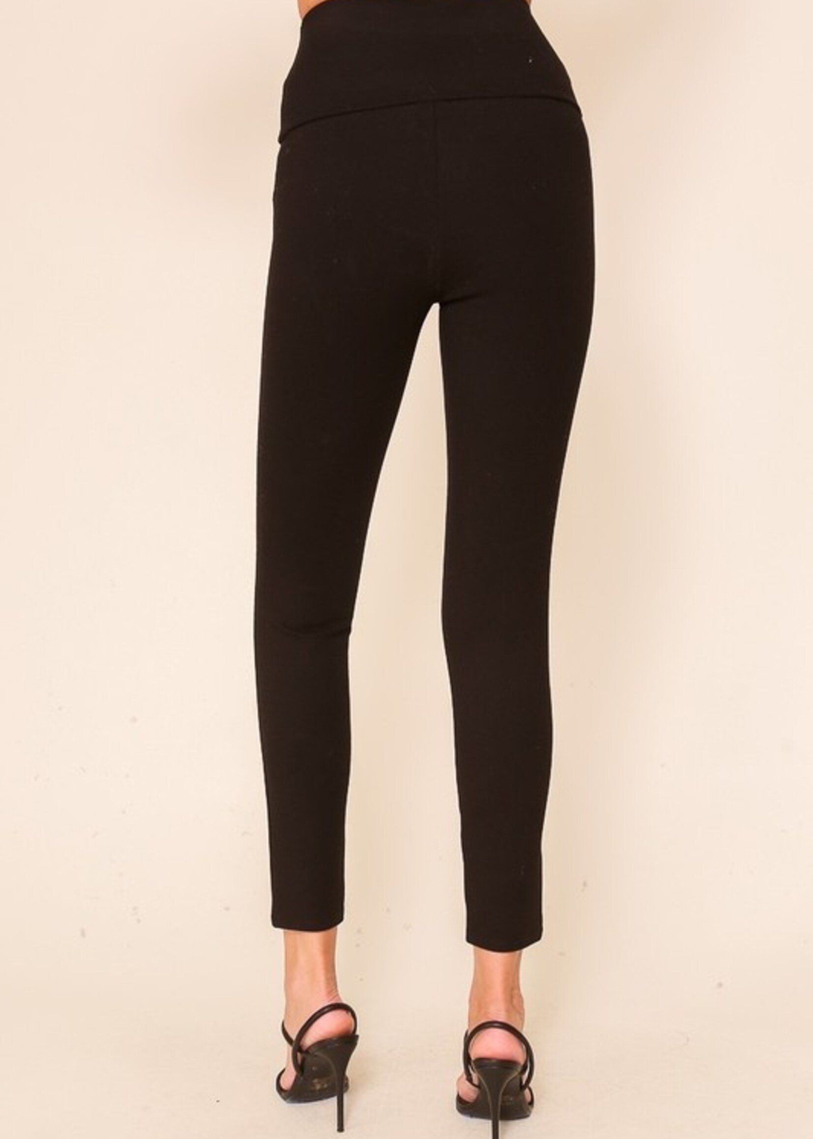 High waist ponte legging