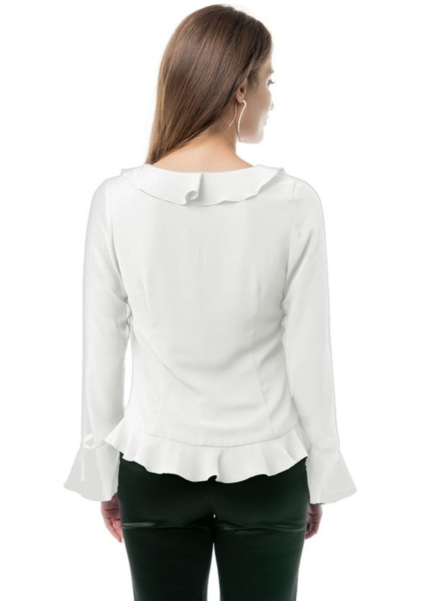 Ruffle blouse +3 colors