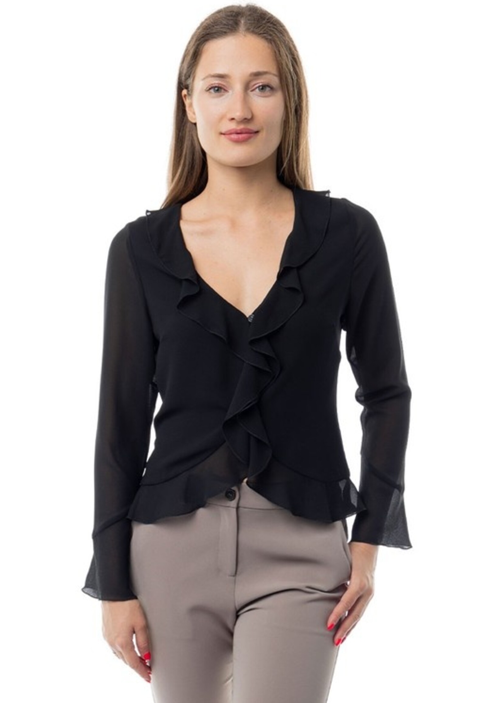 Ruffle blouse +3 colors