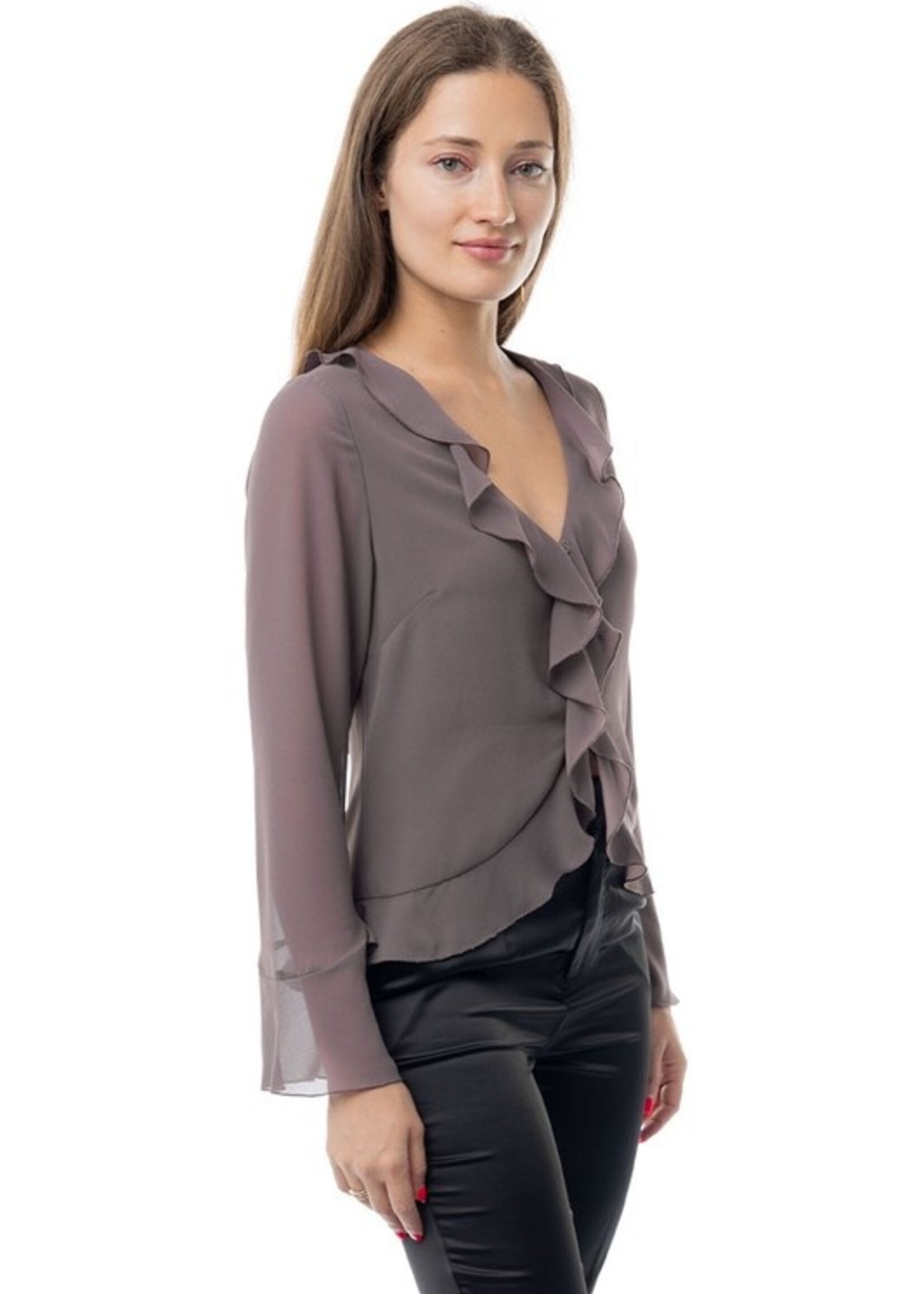 Ruffle blouse +3 colors