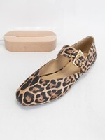 Leopard ballet flat