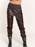 Leather cargo jogger +2 colors
