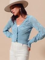 Frayed edge cardigan +4 colors