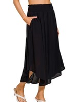 Crinkly midi skirt +3 colors