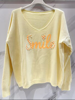 Smile pearl sweater
