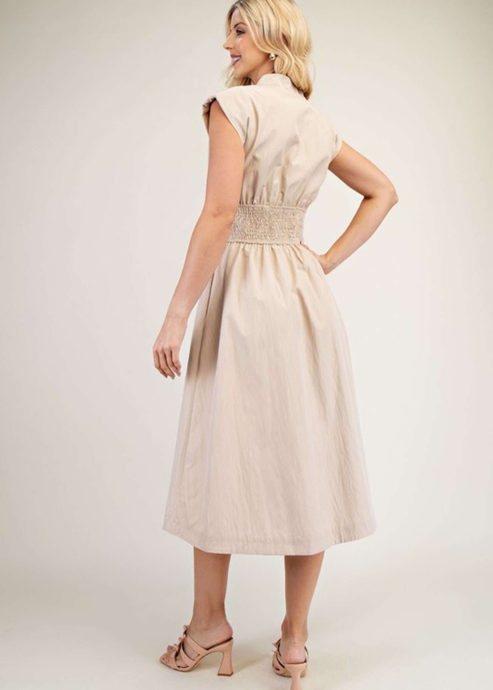 Zip front midi +3 colors