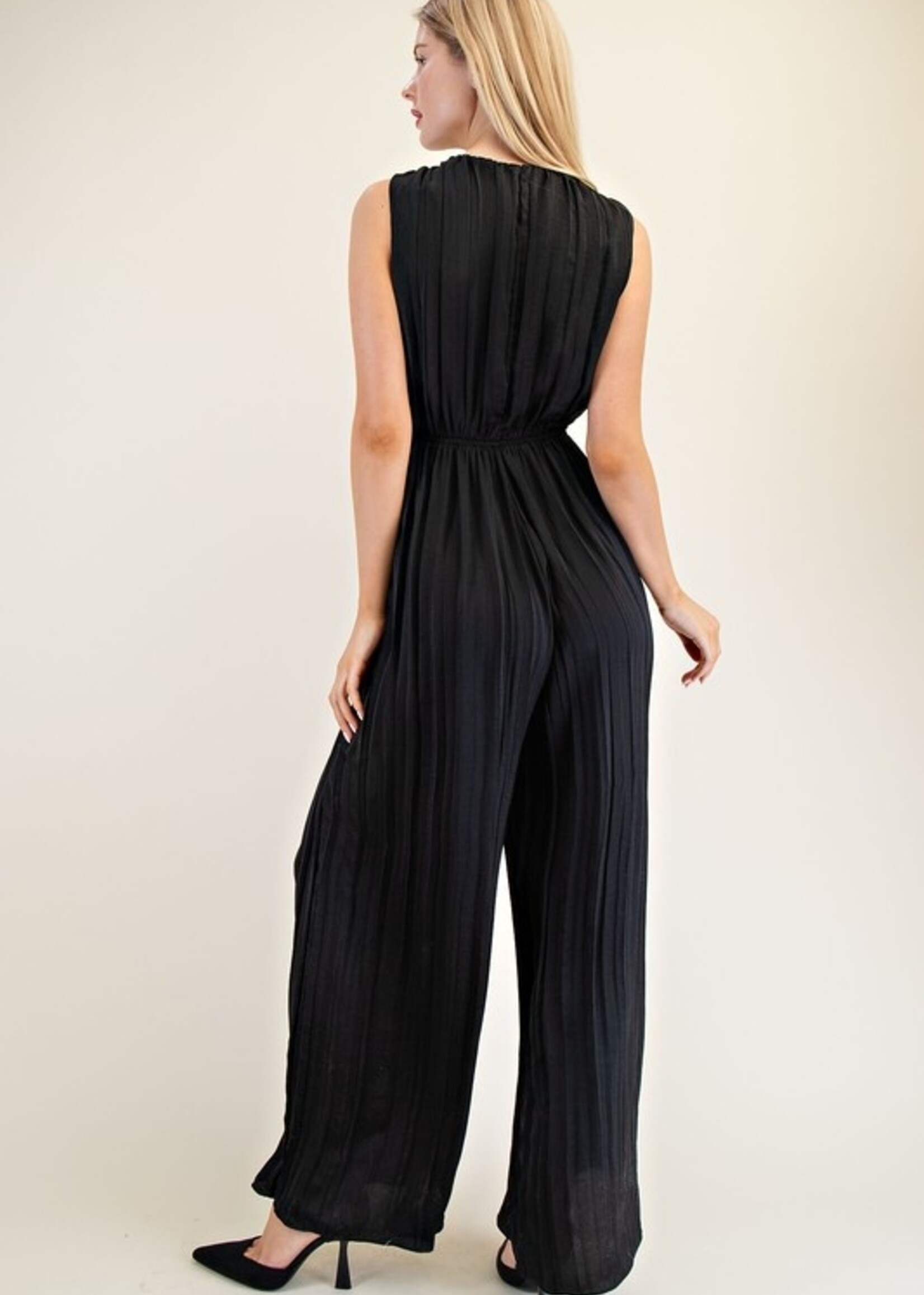Belted jumpsuit +2 colors