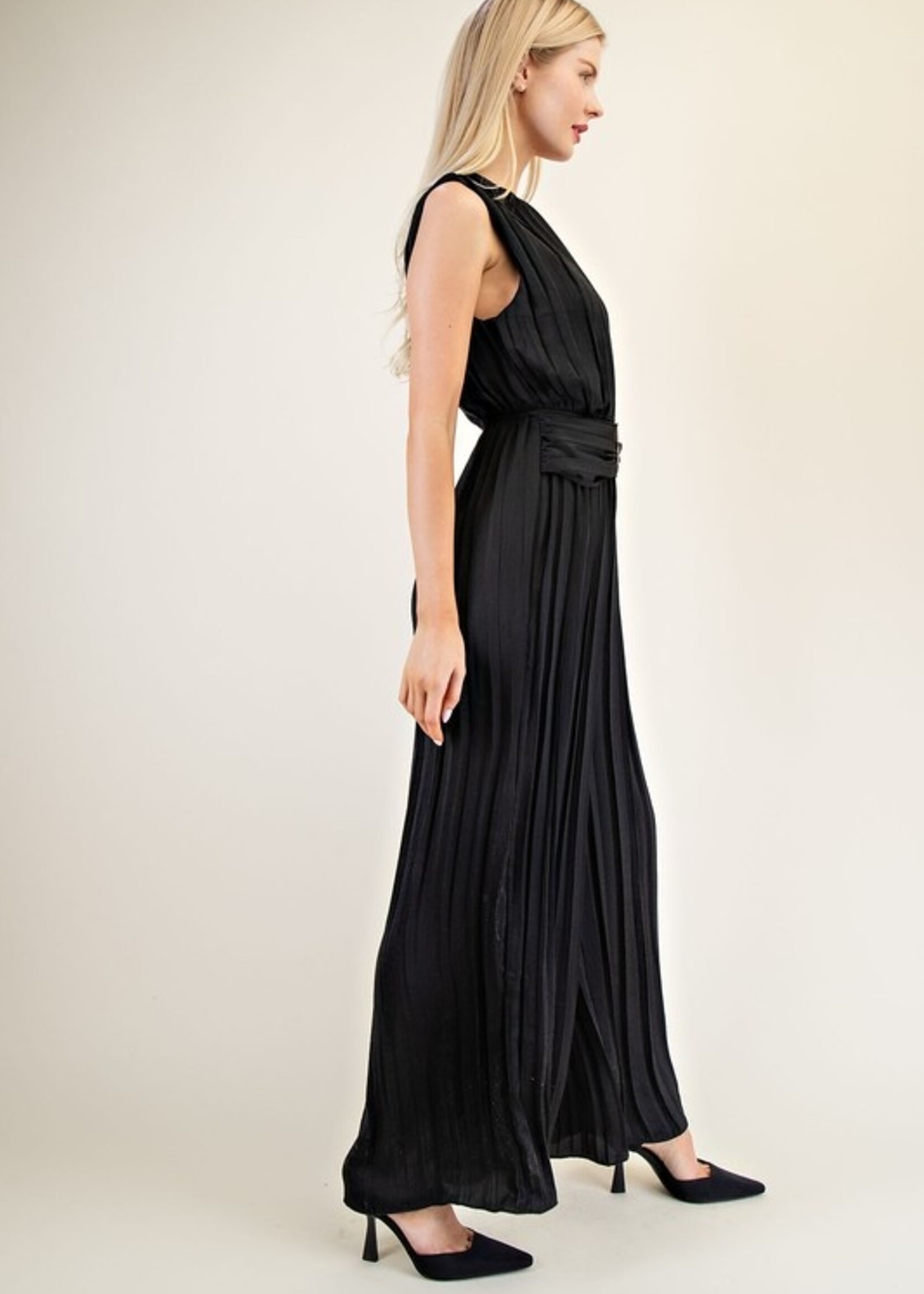 Belted jumpsuit +2 colors
