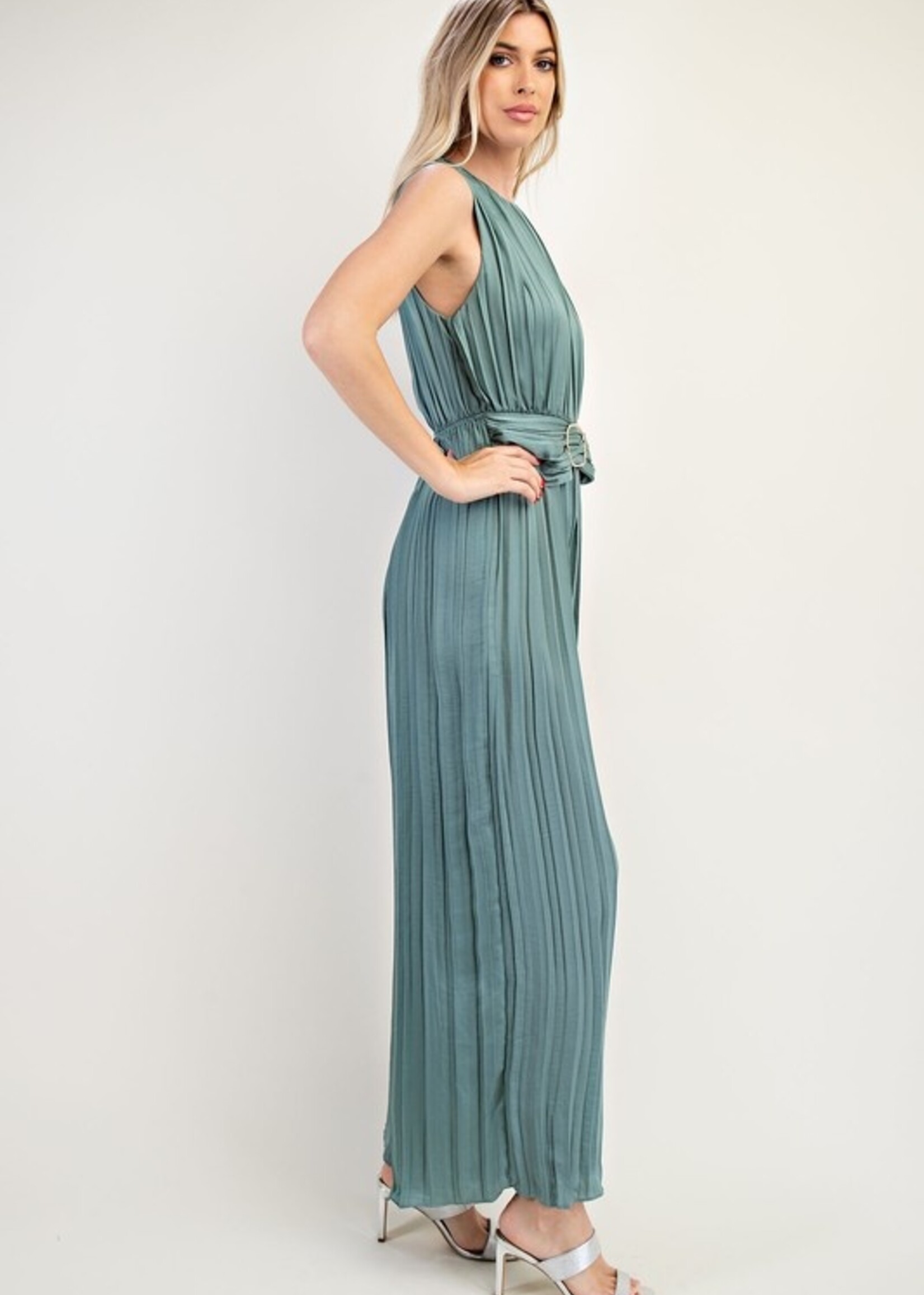 Belted jumpsuit +2 colors