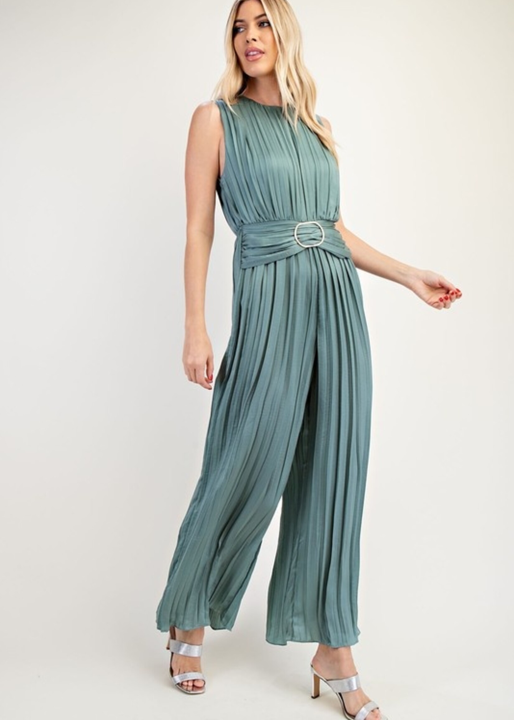 Belted jumpsuit +2 colors