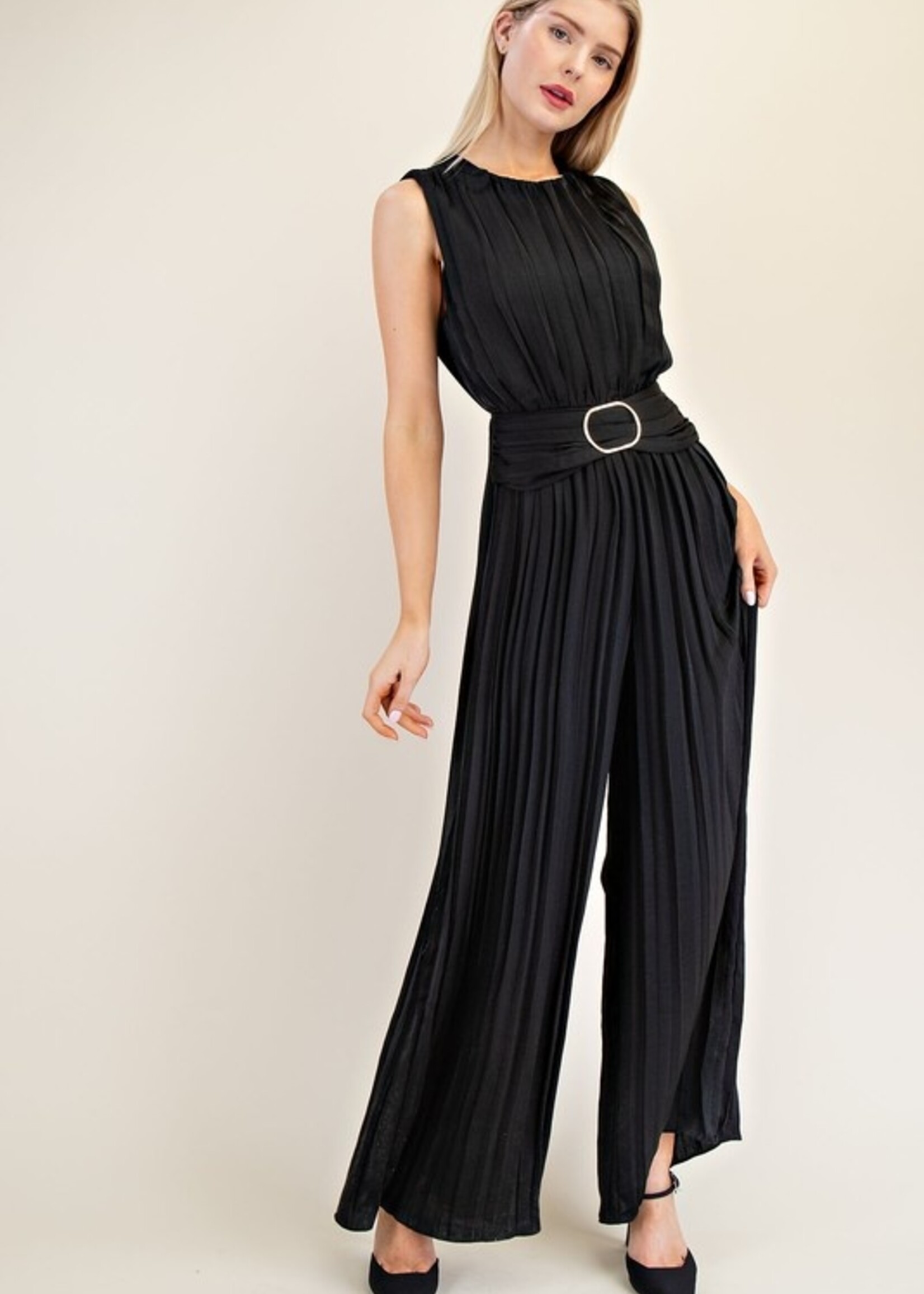 Belted jumpsuit +2 colors