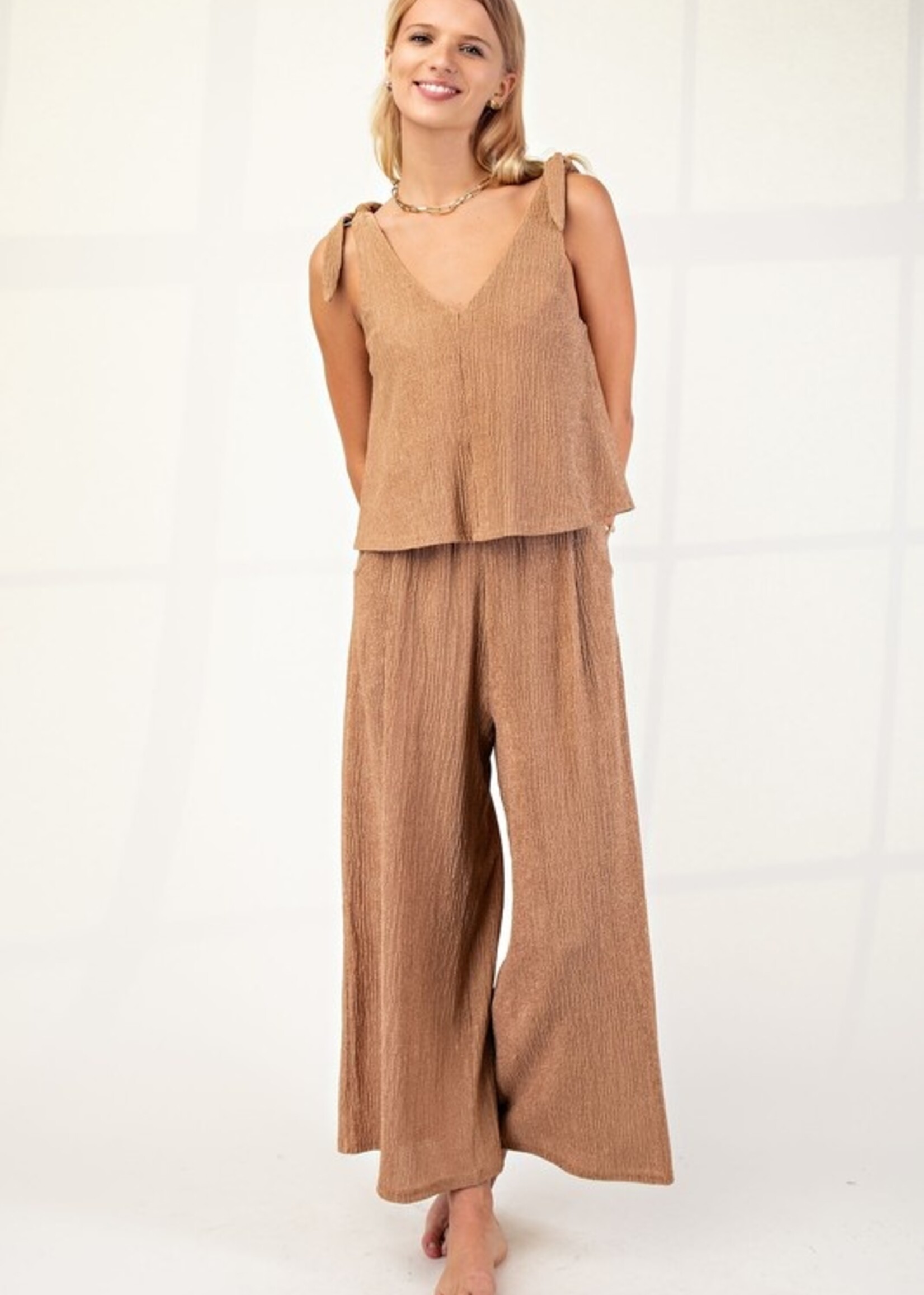 Crinkle jumpsuit +2 colors