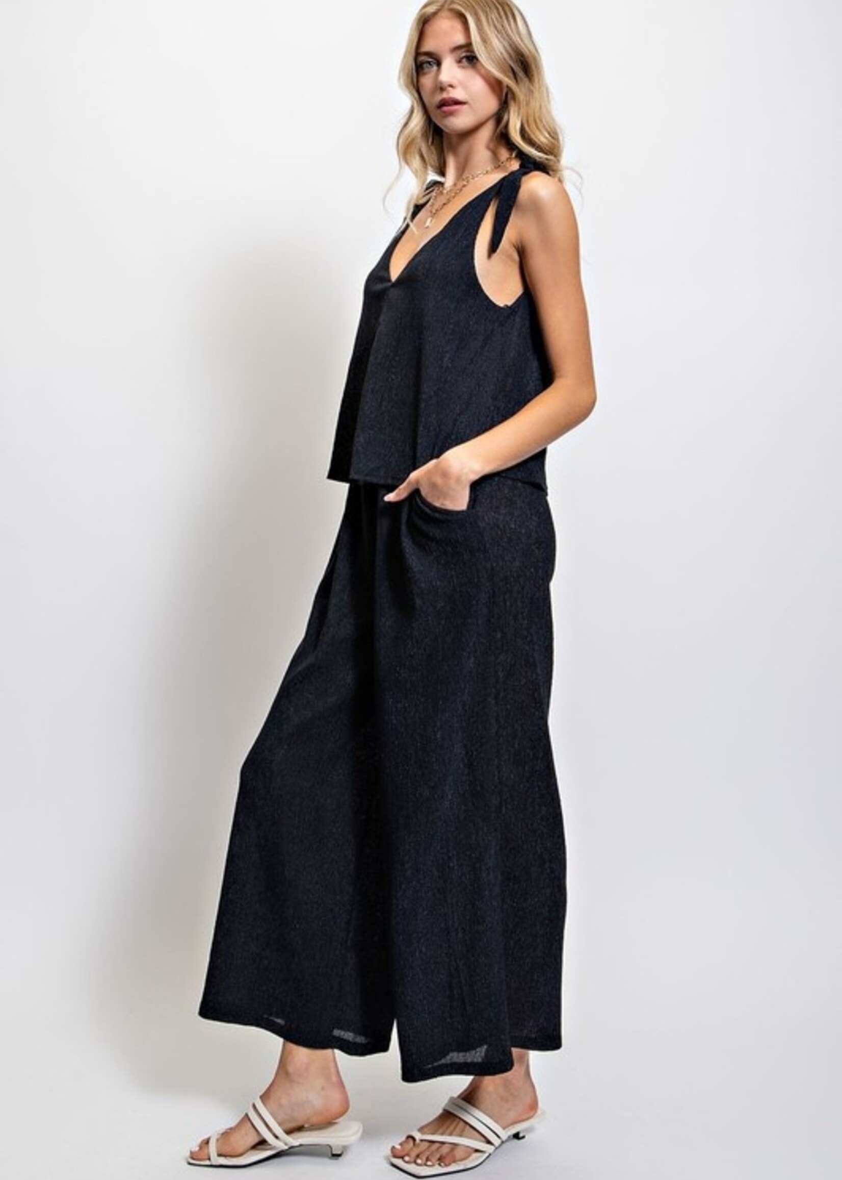 Crinkle jumpsuit +2 colors