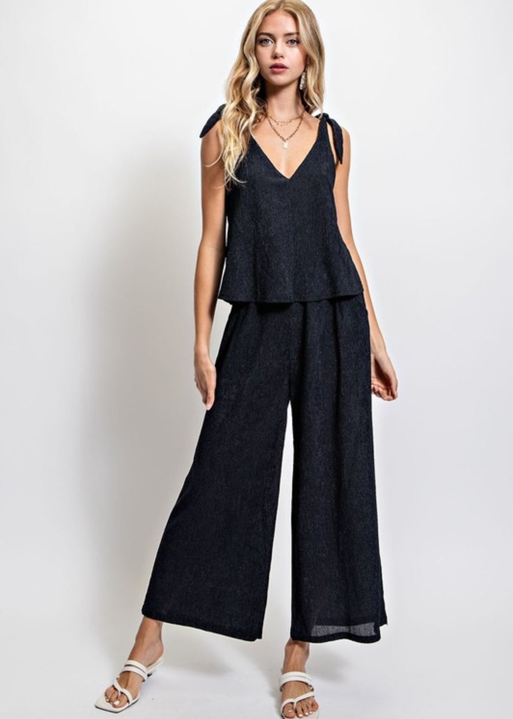 Crinkle jumpsuit +2 colors