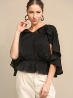 Cape blouse +2 colors
