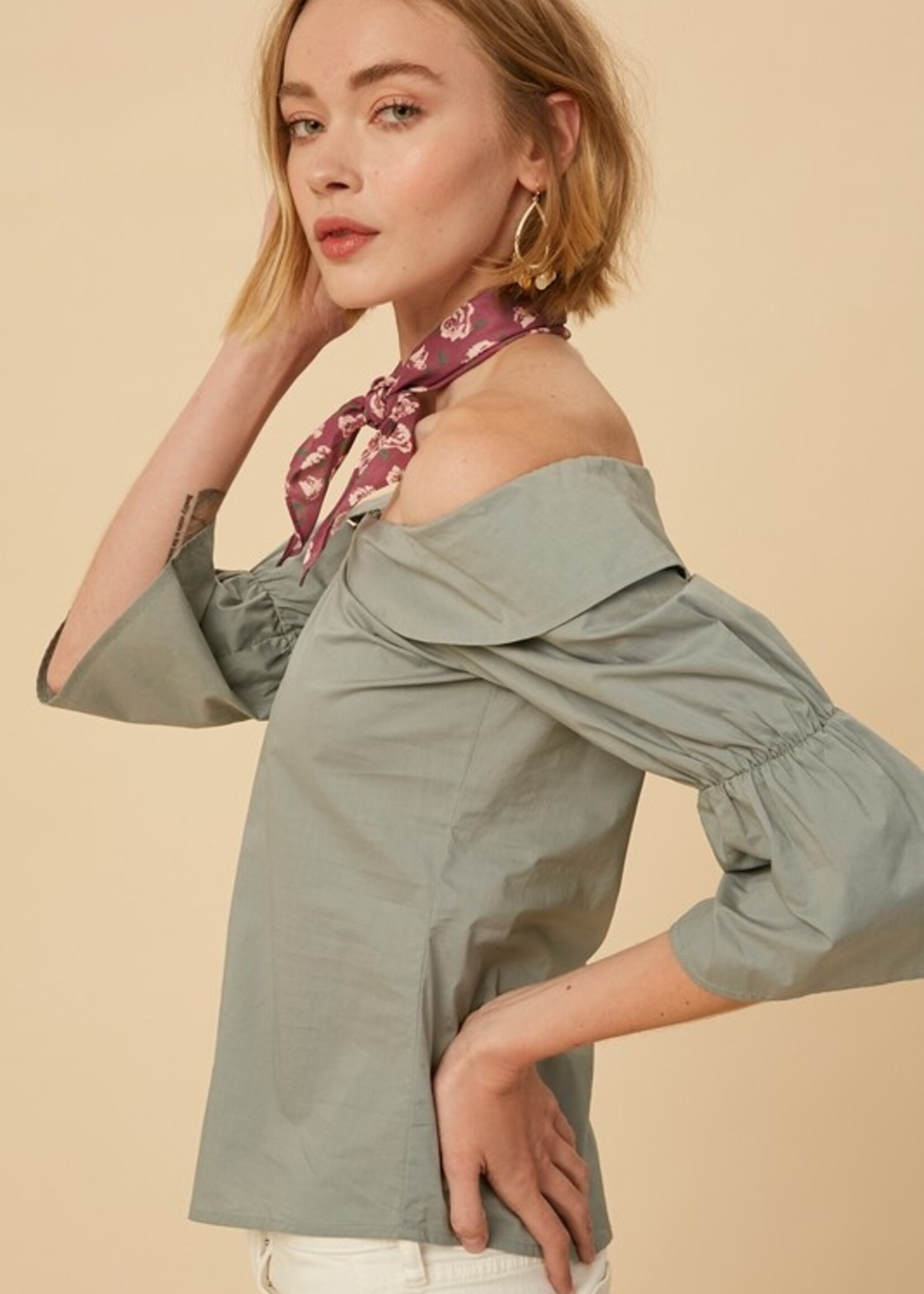 Off the shoulder top