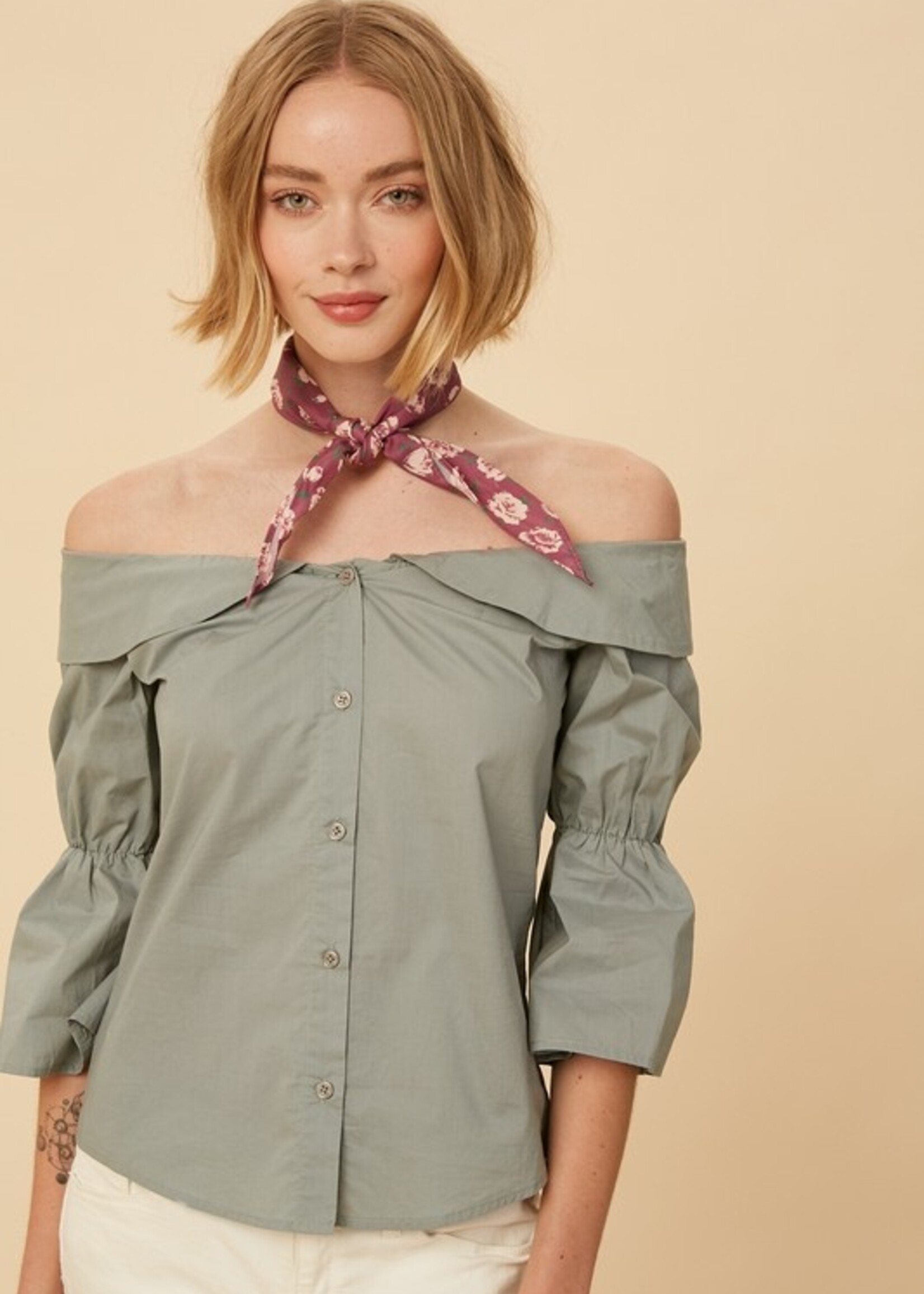 Off the shoulder top