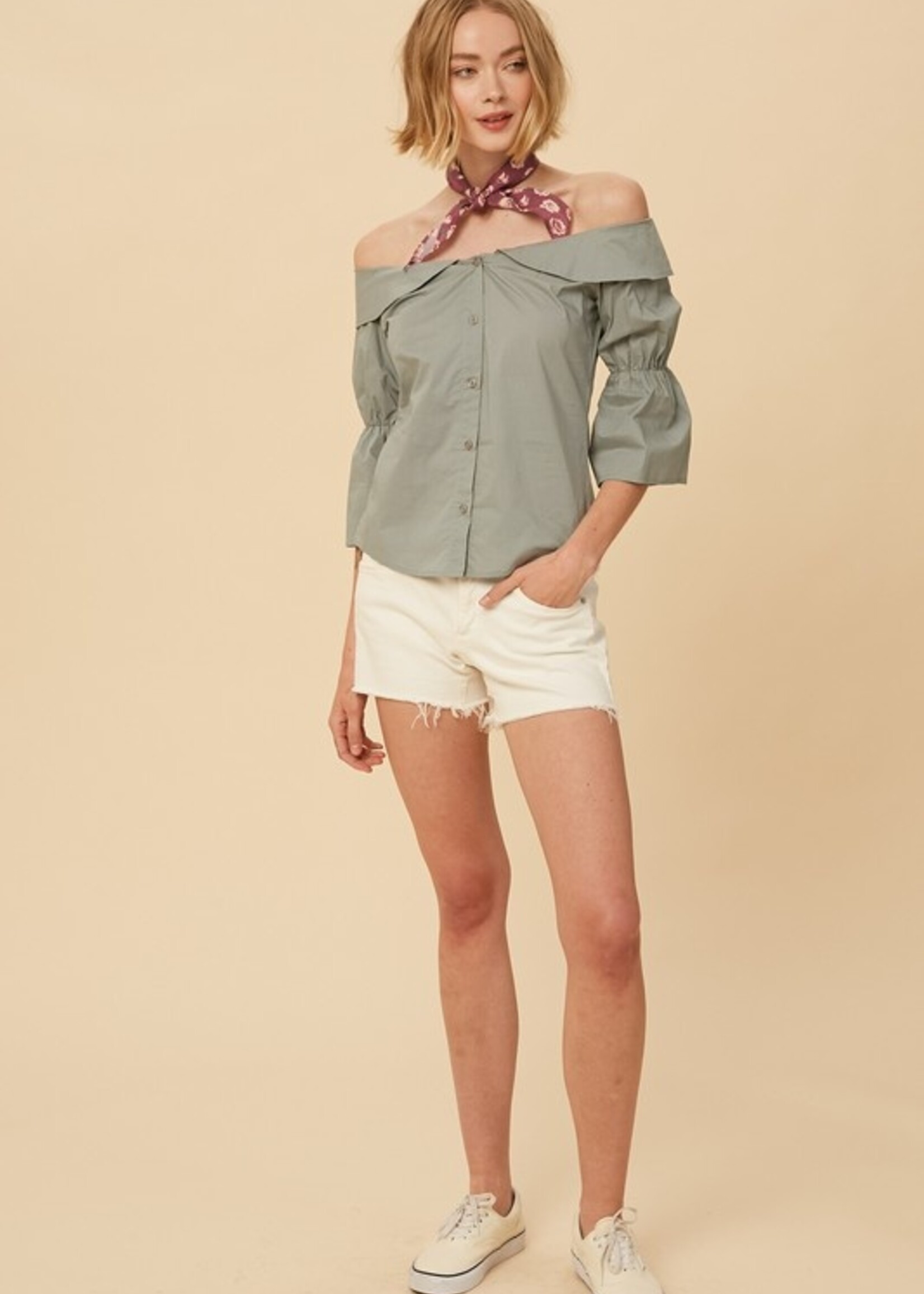Off the shoulder top