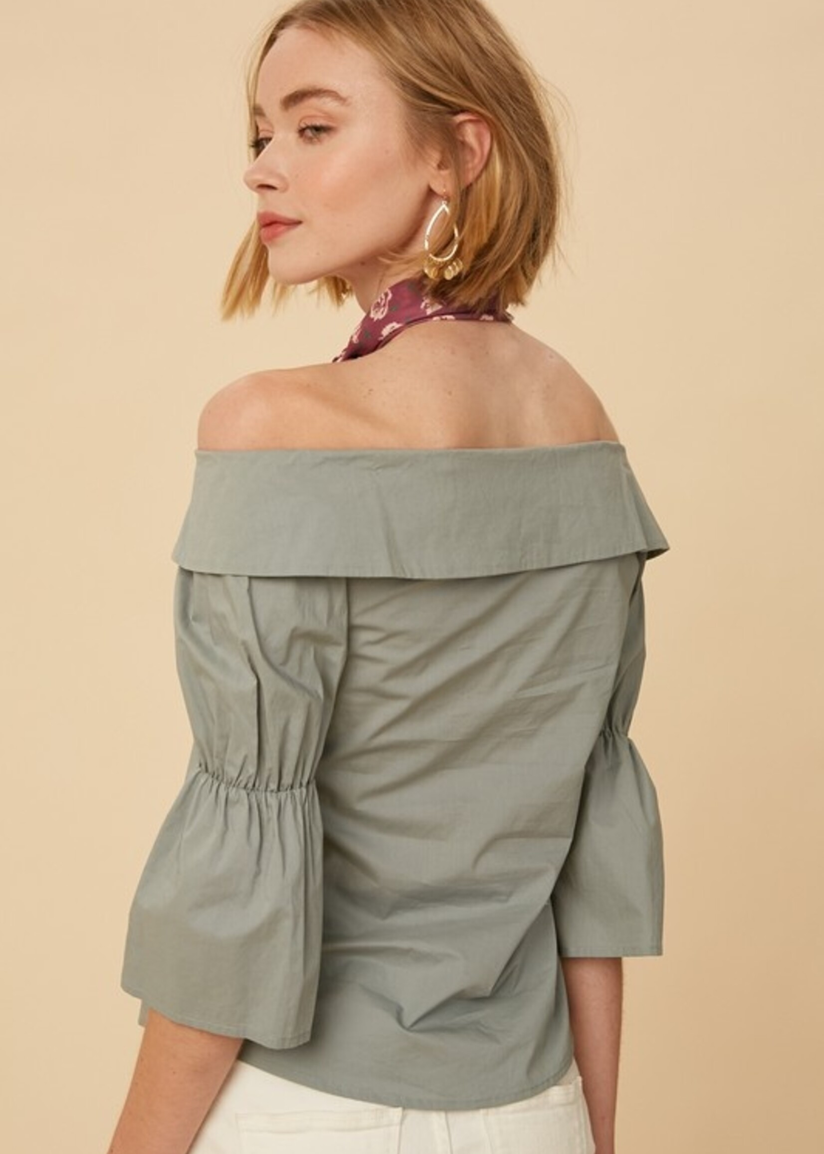 Off the shoulder top