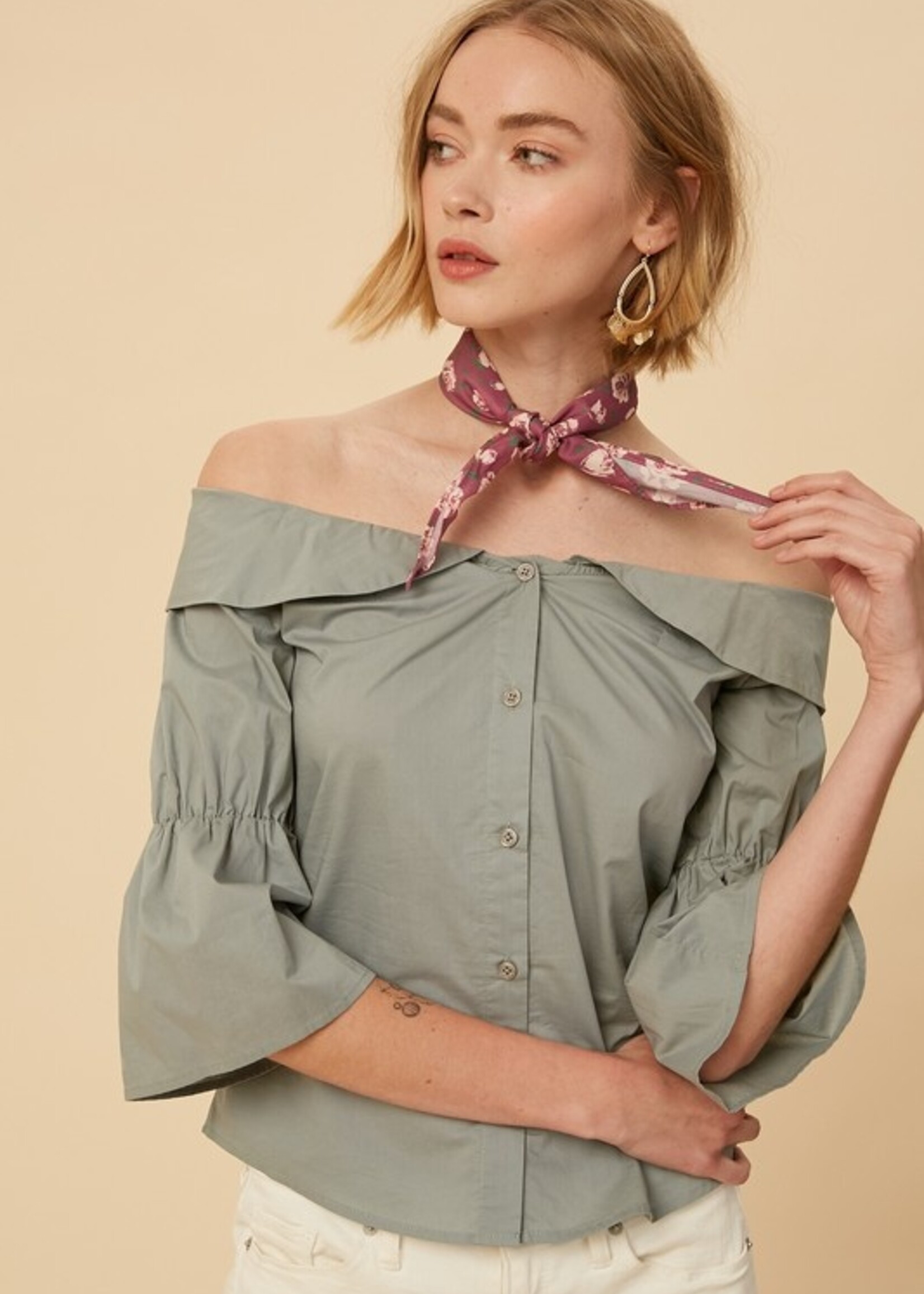 Off the shoulder top