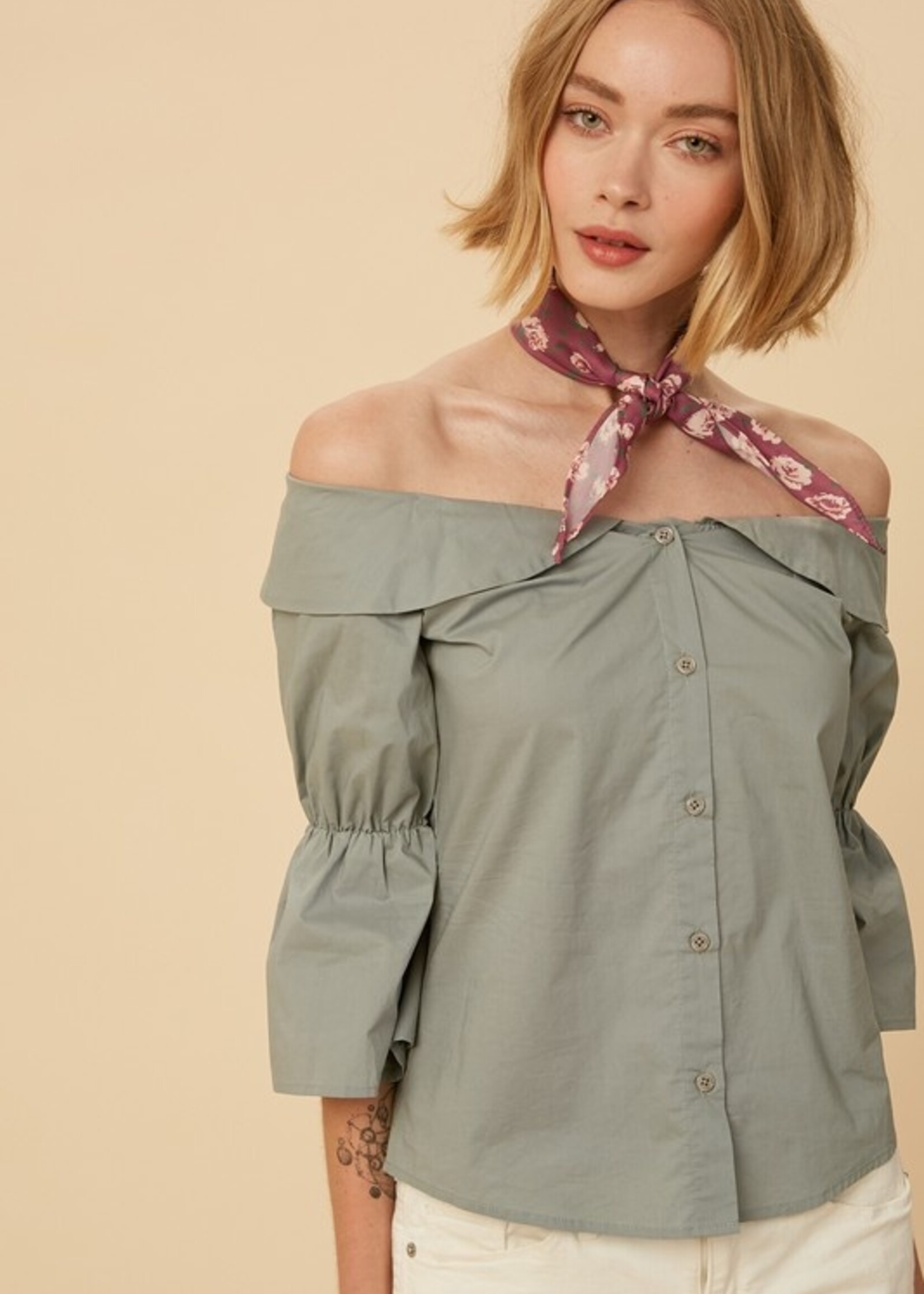 Off the shoulder top