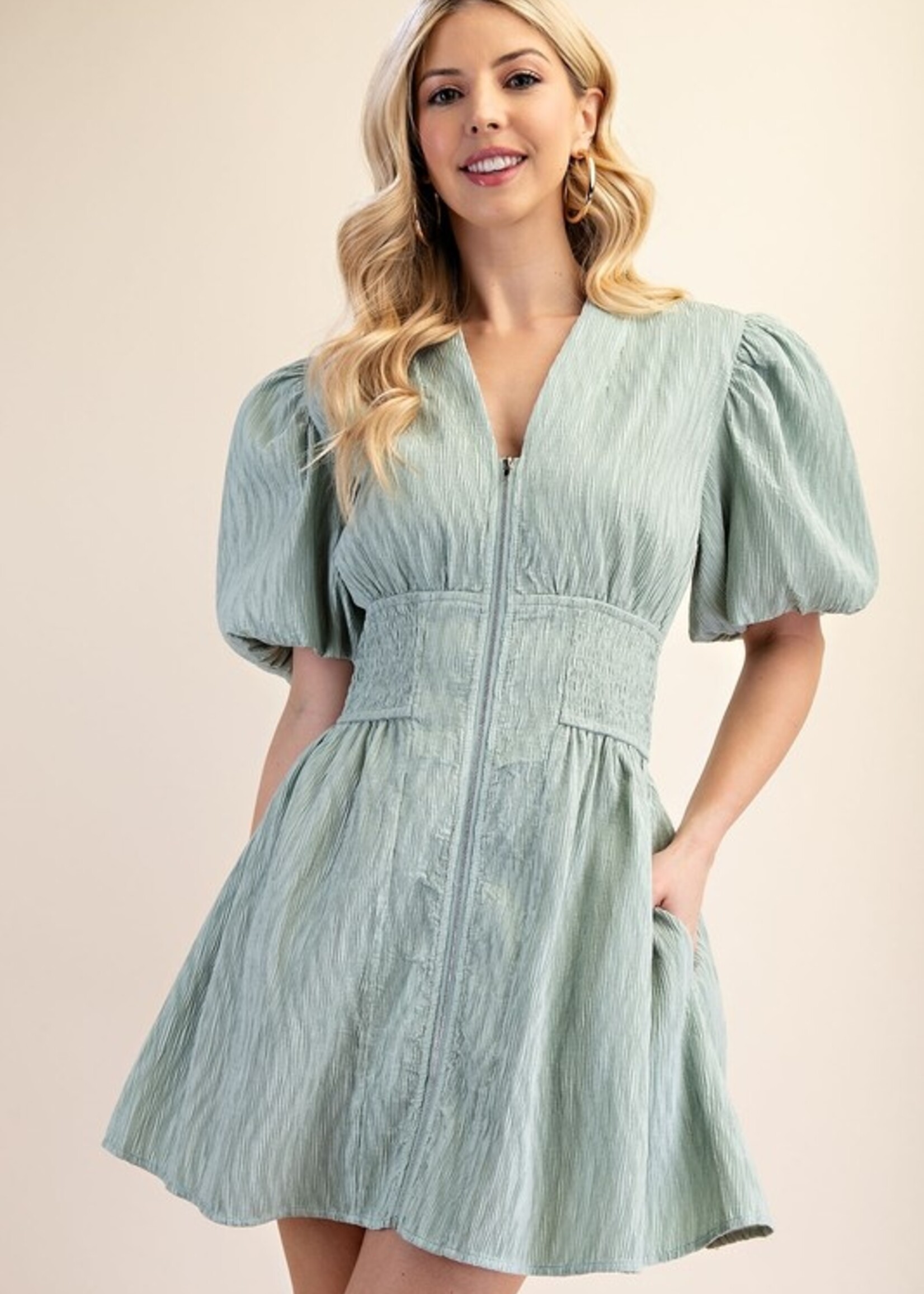 Zip front mini +2 colors