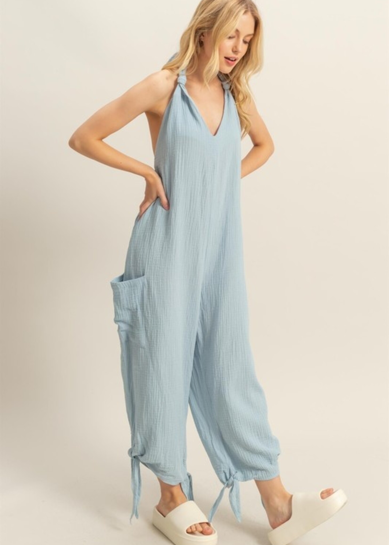 Gauze jumpsuit +3 colors