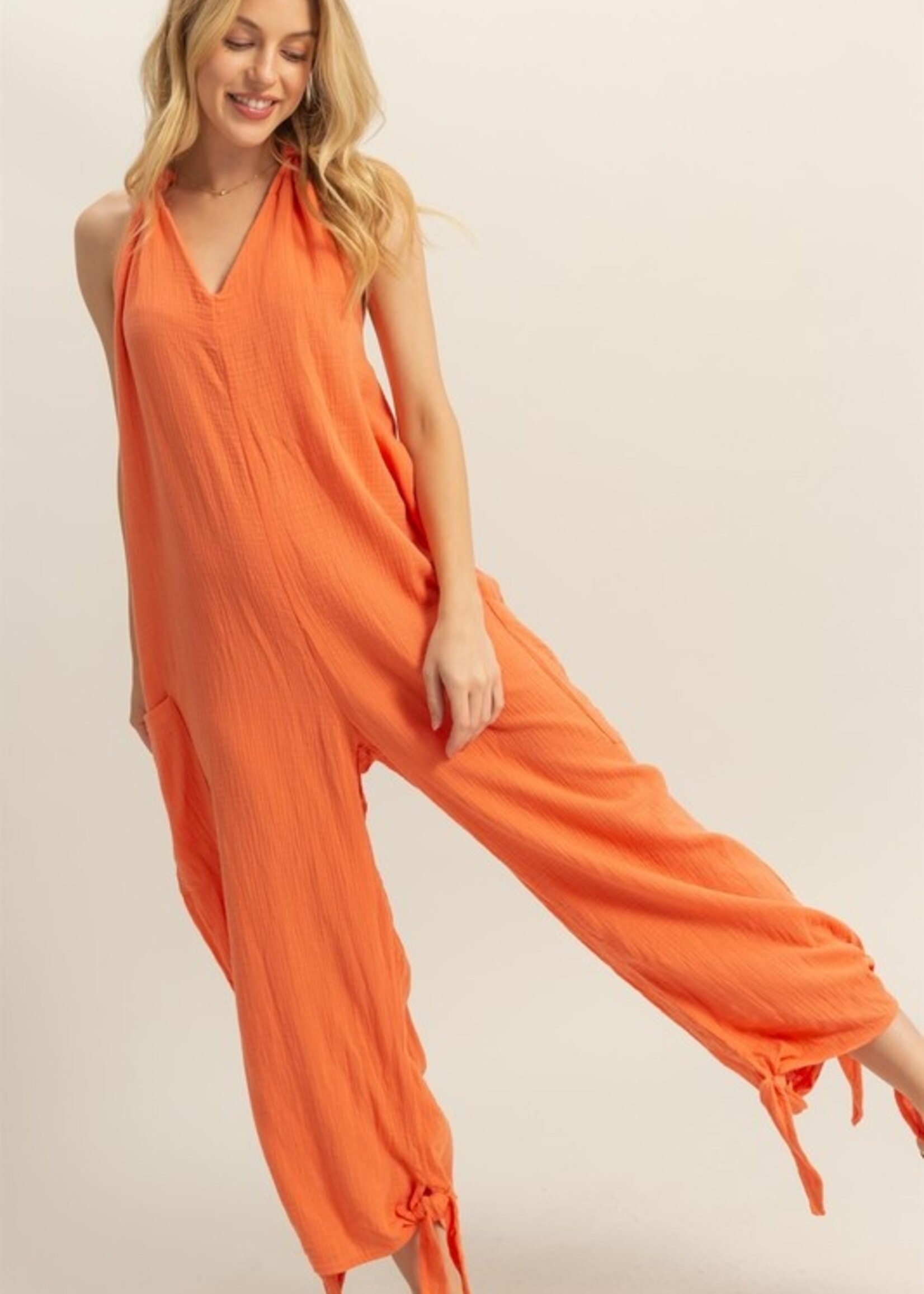 Gauze jumpsuit +3 colors