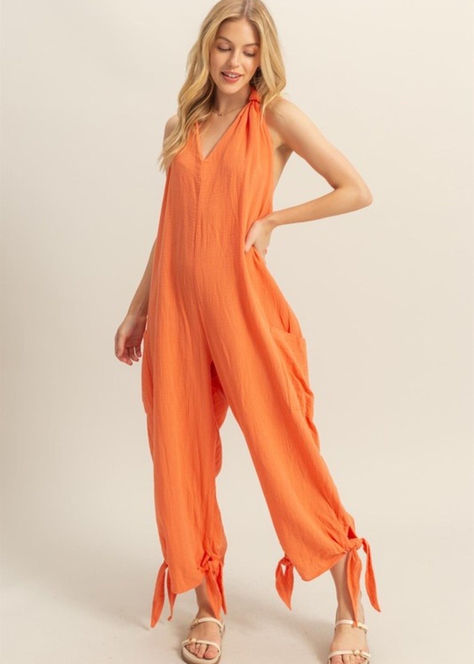 Gauze jumpsuit +3 colors