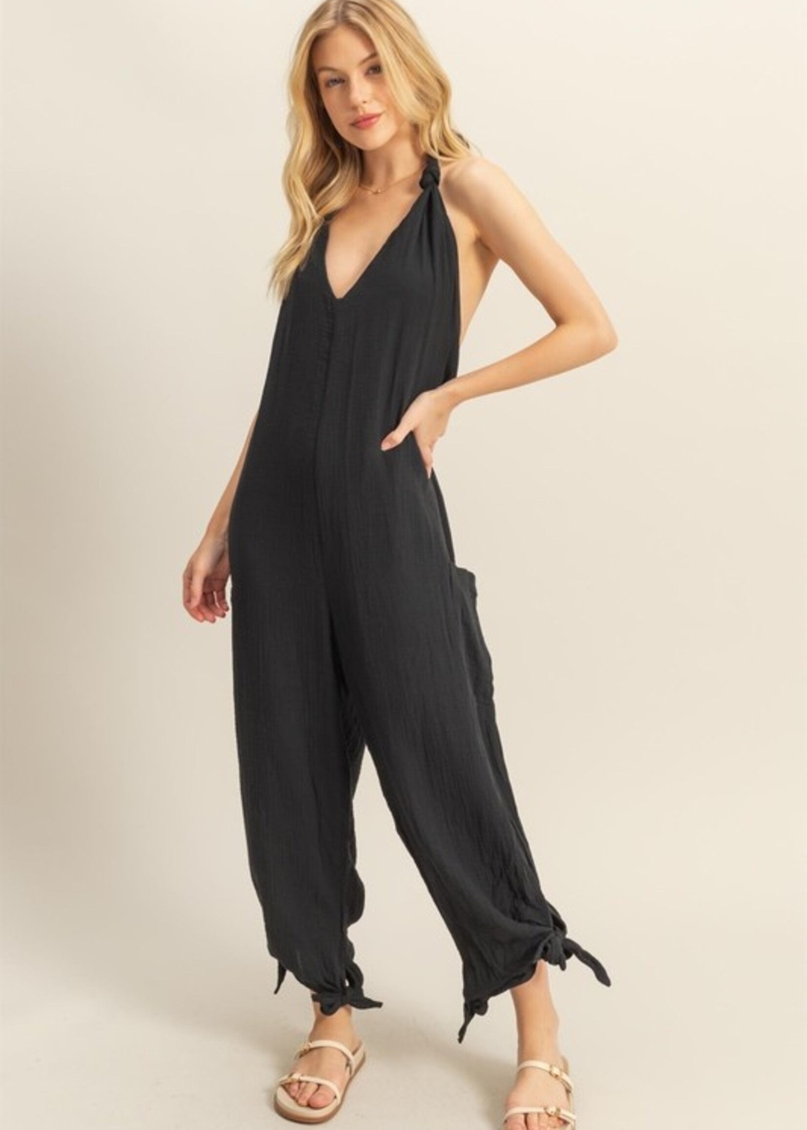 Gauze jumpsuit +3 colors