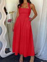 Halter A line midi