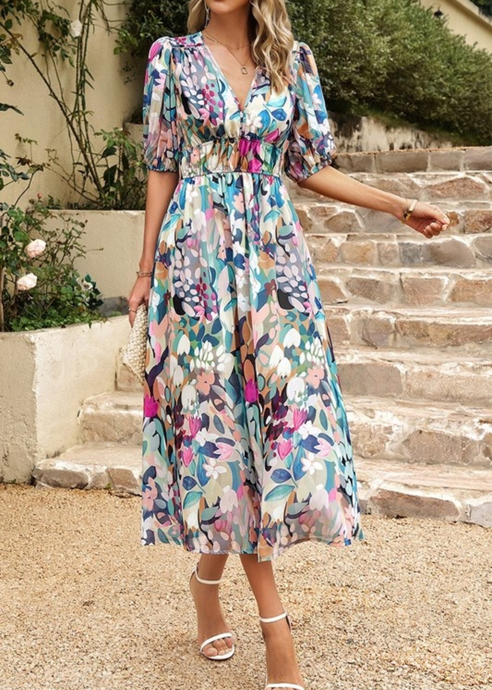 Multicolor maxi