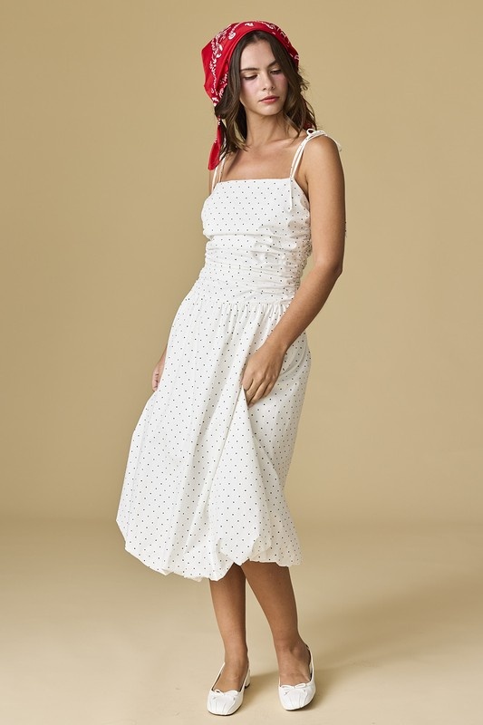 Polka dot midi 50305 - Towne Boutique