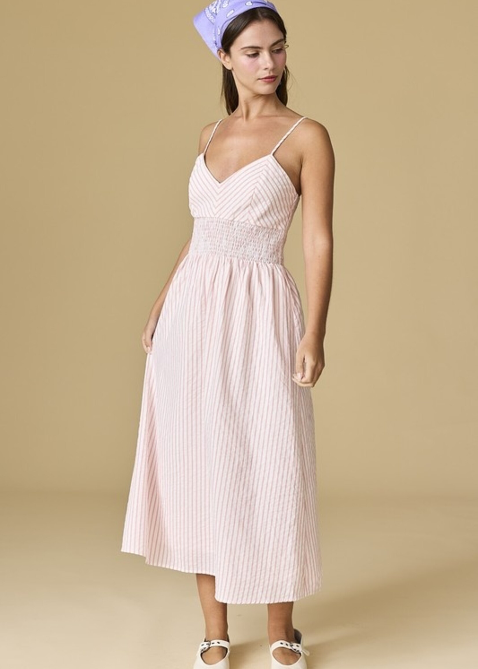 Striped midi +2 colors