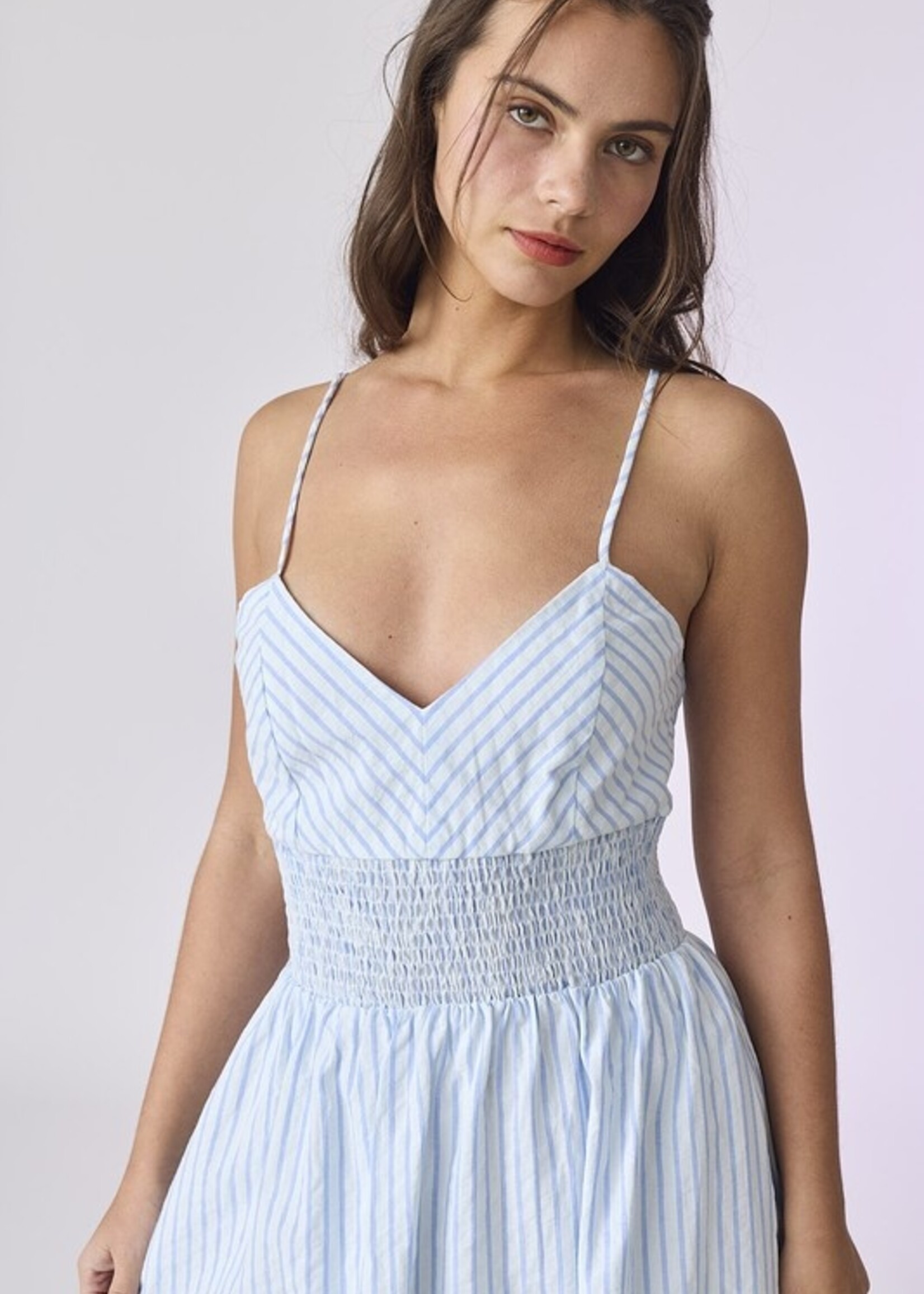 Striped midi +2 colors