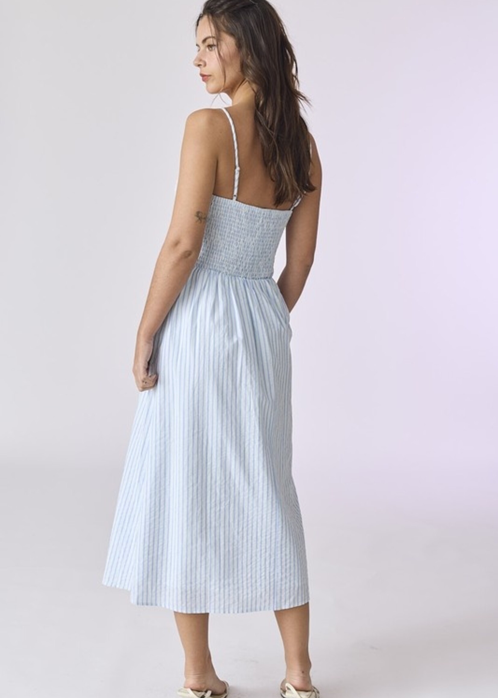 Striped midi +2 colors