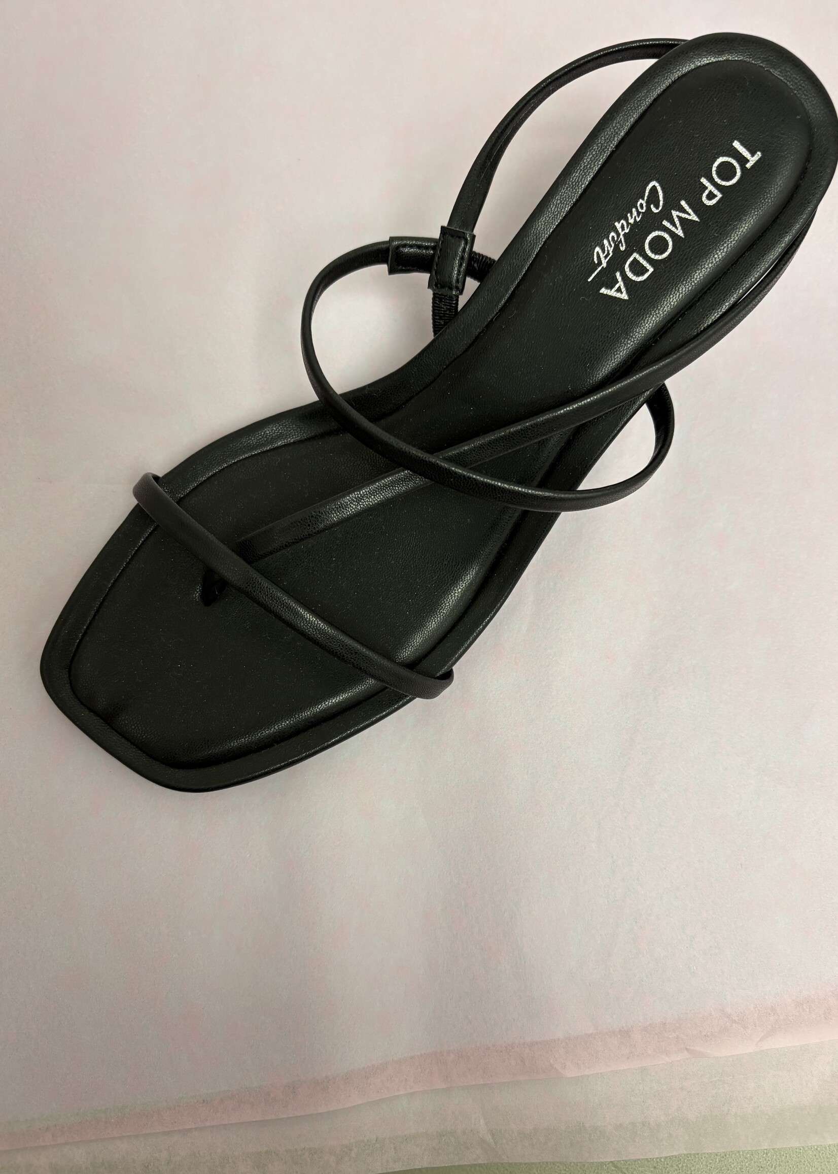 Strappy kitten heel +2 colors