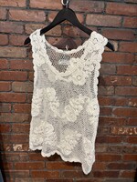 Sequin crochet tank +2 colors