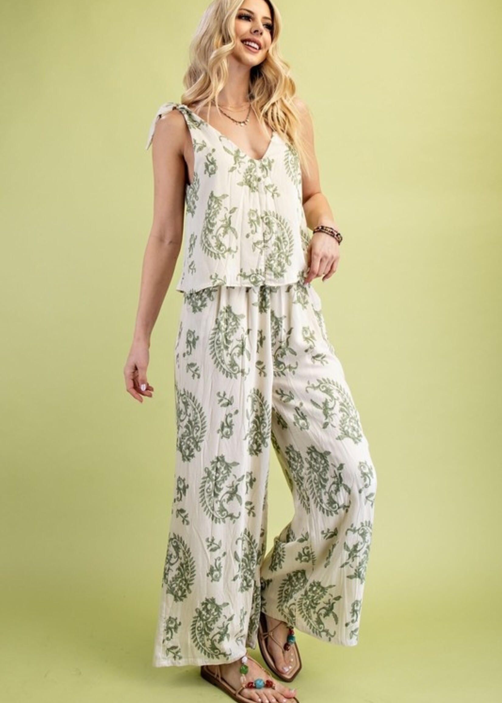 Paisley jumpsuit +2 colors