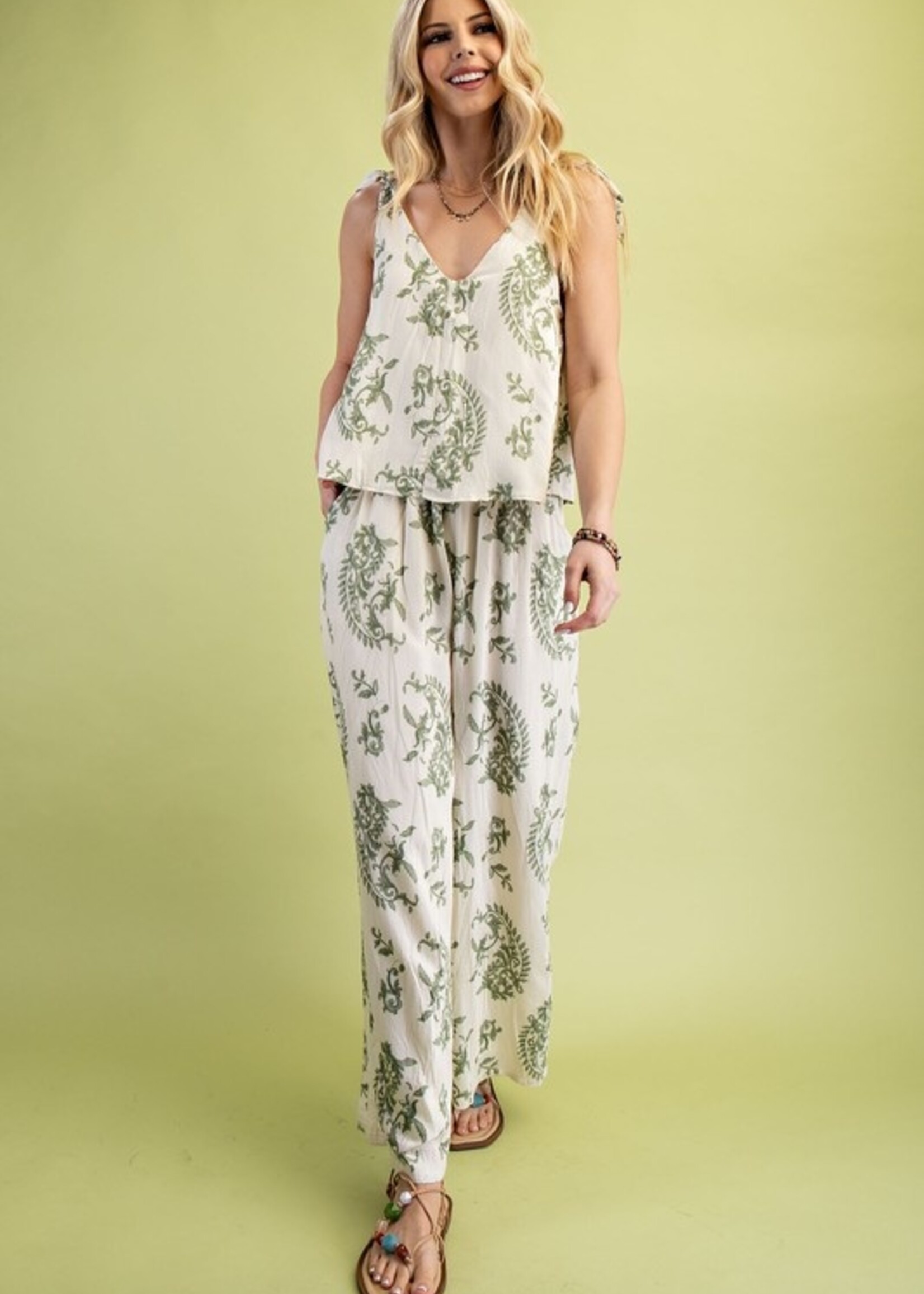 Paisley jumpsuit +2 colors