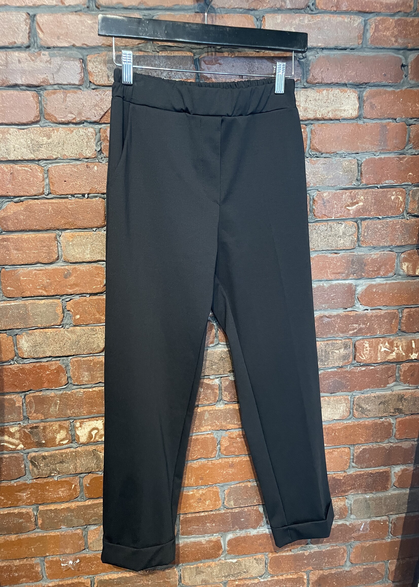 Pullon cuff trouser