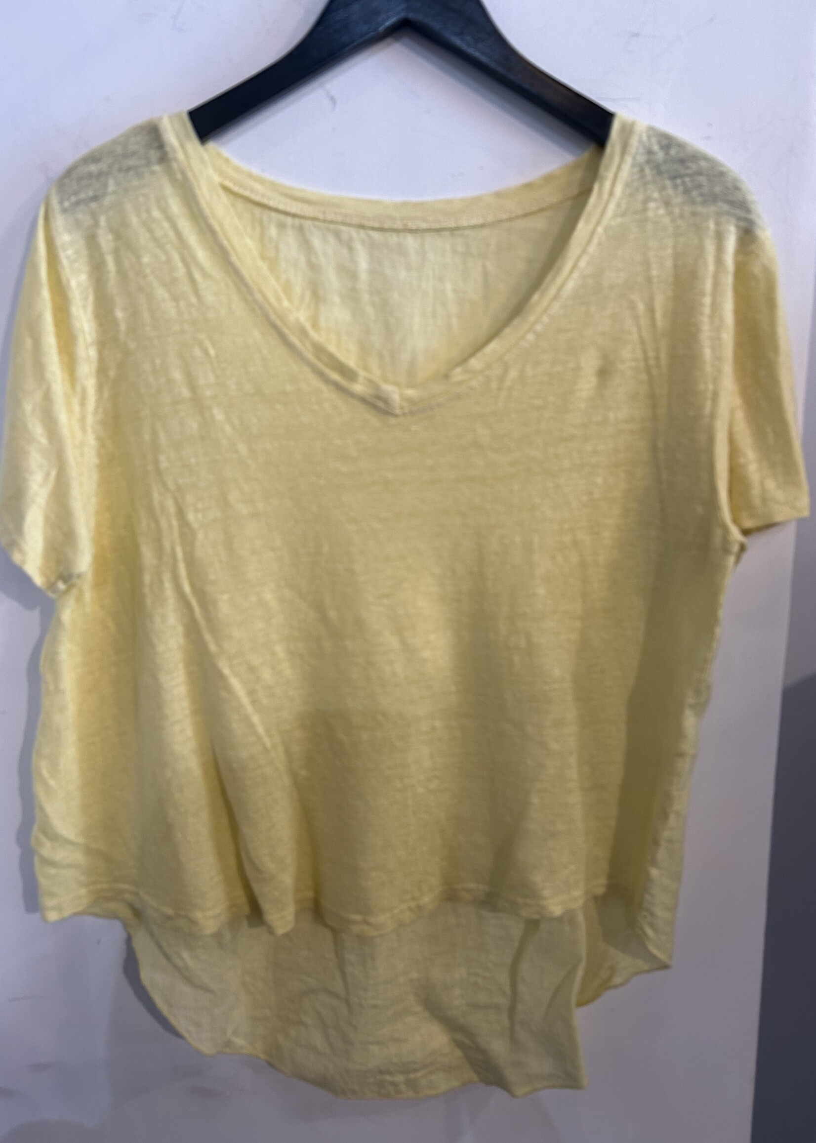Linen back swing Tee +4 colors