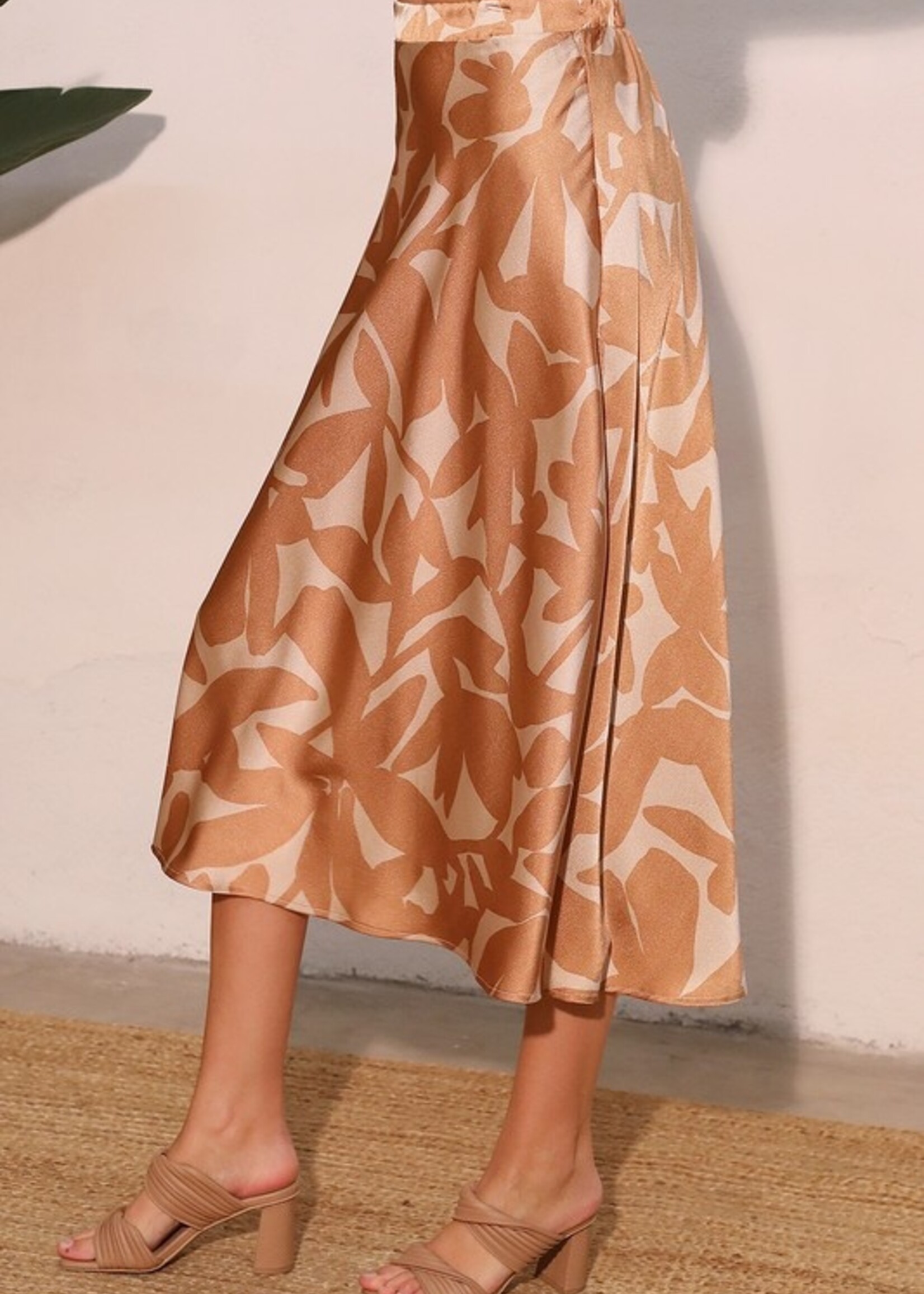 Print skirt