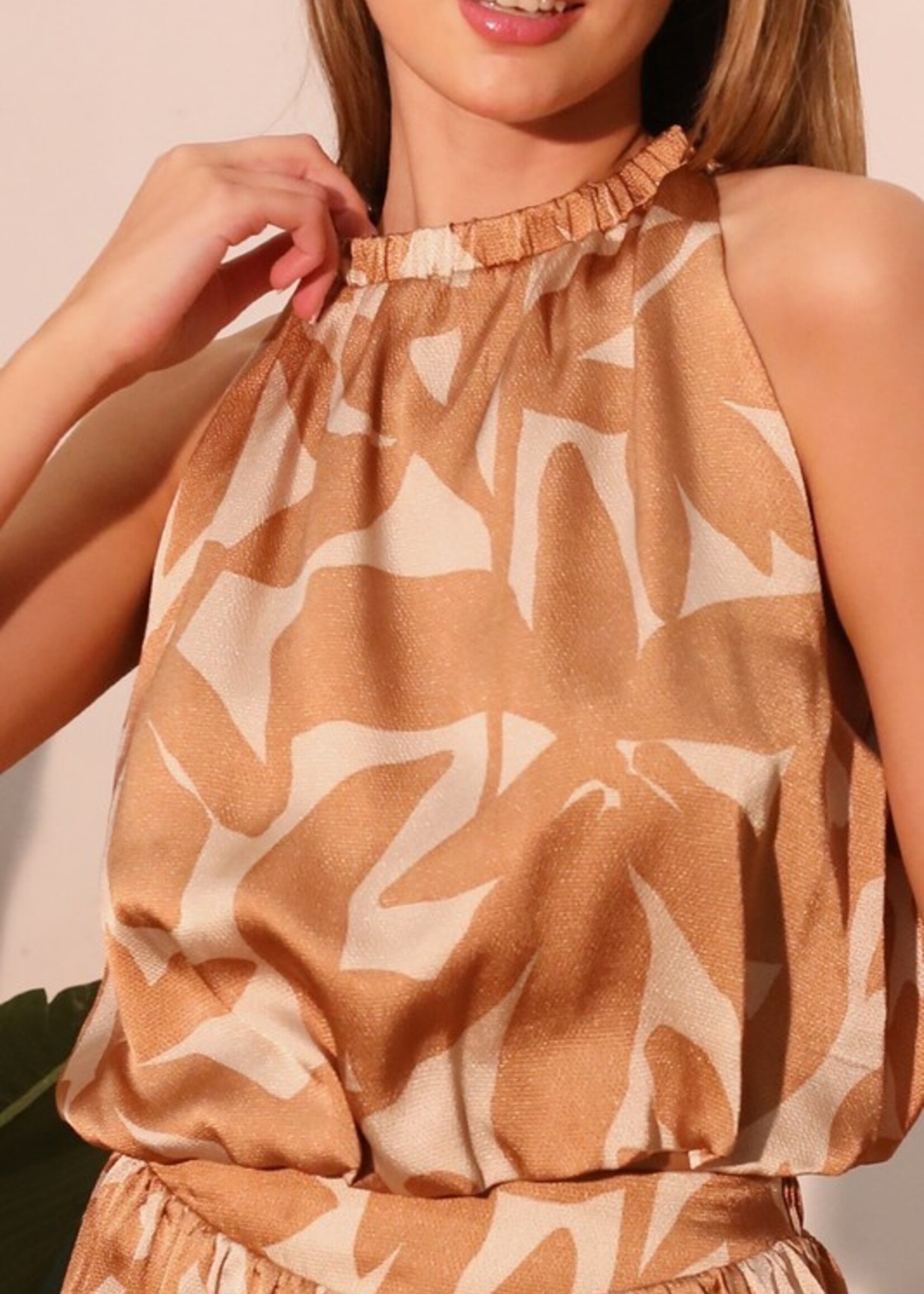 Print skirt