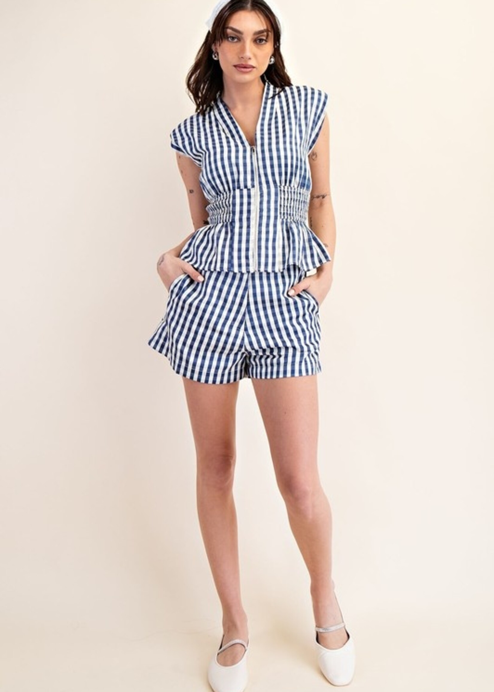 Stripe shorts