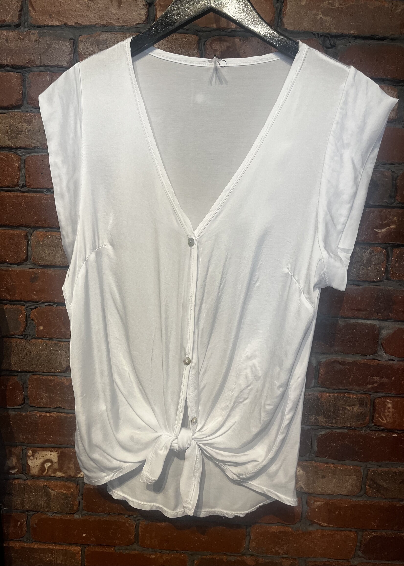 Satin tie front +5 colors